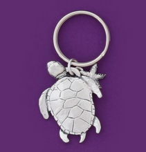Load image into Gallery viewer, SEALIFE PEWTER KEYCHAIN