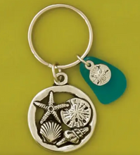 Load image into Gallery viewer, SEALIFE PEWTER KEYCHAIN