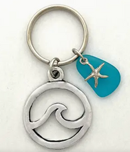 Load image into Gallery viewer, SEALIFE PEWTER KEYCHAIN