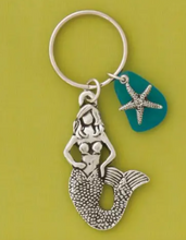 Load image into Gallery viewer, SEALIFE PEWTER KEYCHAIN