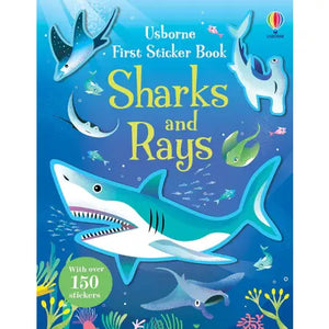 FIRST STICKER BOOK SHARKS AND RAYS