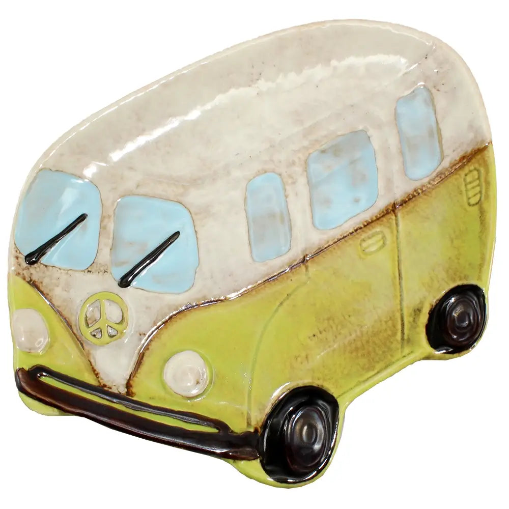 PEACE VAN CERAMIC PLATE