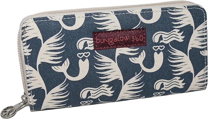 MERMAID ZIP AROUND WALLET