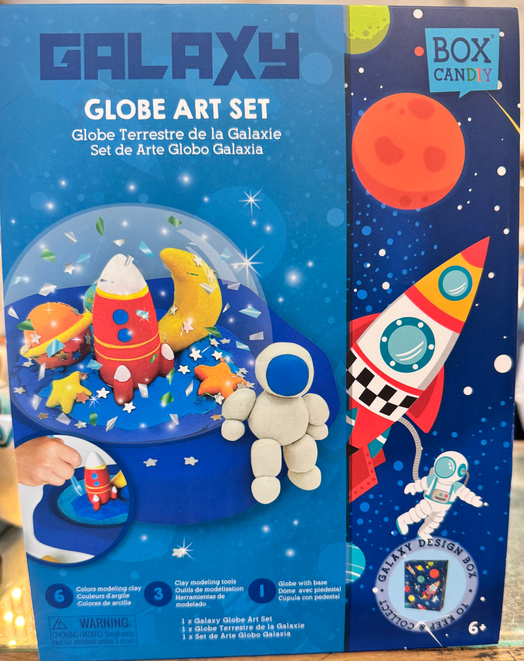 GALAXY GLOBE ART SET