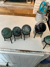 Load image into Gallery viewer, FLUORITE SPHERE ASSORTED SIZES
