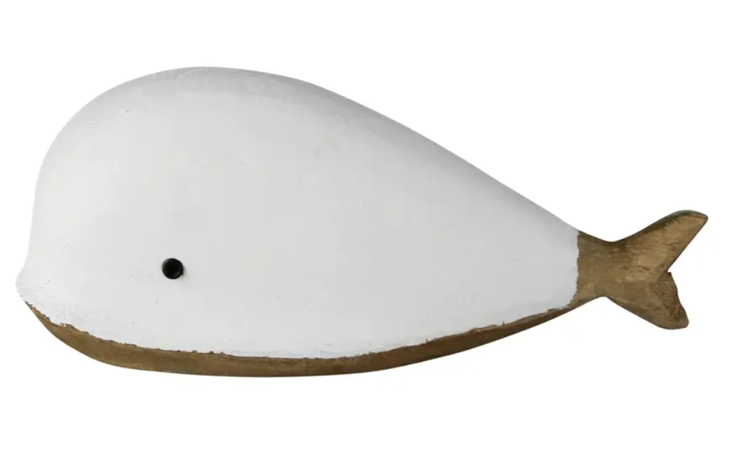 PINTAIL WHALE WOOD SMALL