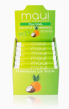 Load image into Gallery viewer, PINA COLADA BEESWAX &amp; COCONUT OIL LIP BALM - SPF 15
