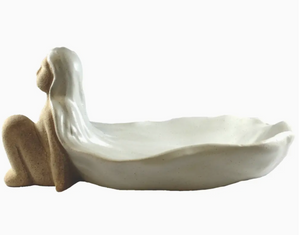 LADY OF THE SUN CERAMIC DISH
