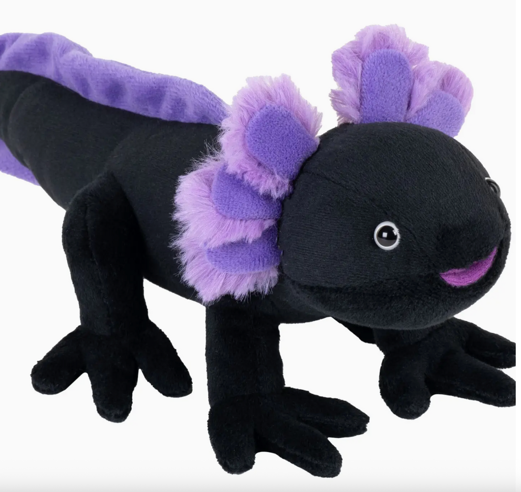 BLACK AXOLOTL PLUSHY