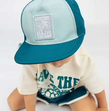 Load image into Gallery viewer, SAVE THE SEA TURTLES BABY CAP

