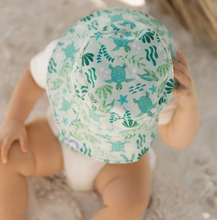 Load image into Gallery viewer, TURTLES BABY BUCKET HAT
