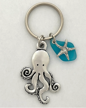 Load image into Gallery viewer, SEALIFE PEWTER KEYCHAIN
