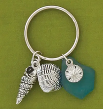 Load image into Gallery viewer, SEALIFE PEWTER KEYCHAIN
