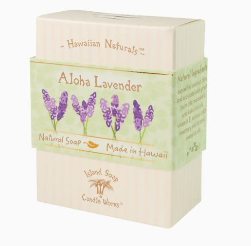ALOHA LAVENDER BAR SOAP 4.4OZ