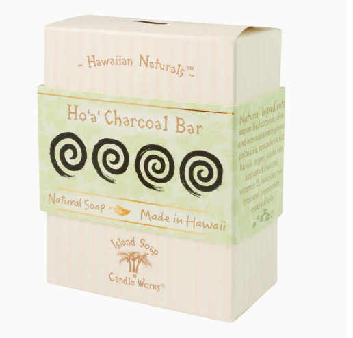 HO'A' CHARCOAL BAR SOAP 4.4OZ