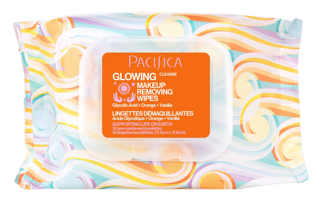 GLOWING CLEANSE MAKEUP REMOVING WIPES