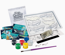 Load image into Gallery viewer, MOULD &amp; PAINT GLOW-IN-THE-DARK SHARKS
