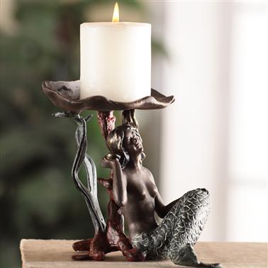 MERMAID CANDLEHOLDER