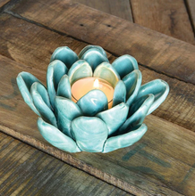 Load image into Gallery viewer, SUCCULENT TEA LIGHT HOLDER
