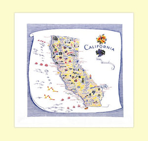 CALIFORNIA FLOUR SACK TOWELS